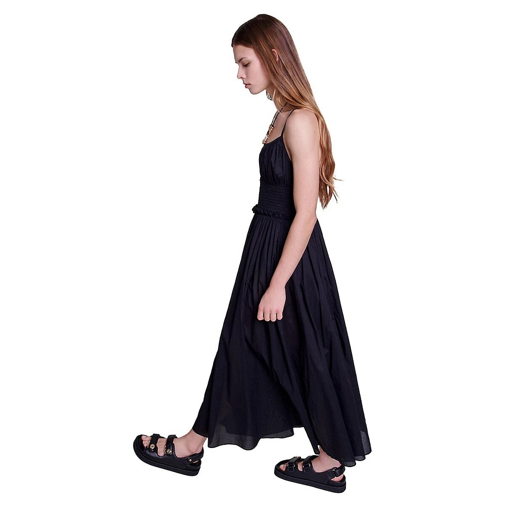 Raza Sleeveless Strappy Maxi Dress