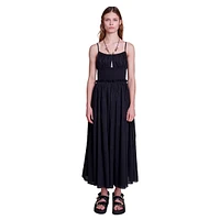 Raza Sleeveless Strappy Maxi Dress