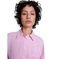 Chiavita Striped Button-Down Shirt