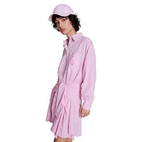 Riavita Tie-Sleeve Shirt Dress