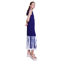 Ritournelle Sleeveless Tie-Dye Knit Dress