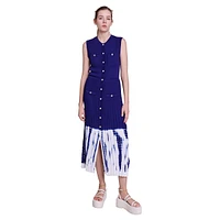 Ritournelle Sleeveless Tie-Dye Knit Dress