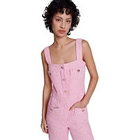 Paradisia Tweed Jumpsuit