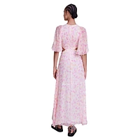 Risolia Cutout Floral Maxi Dress