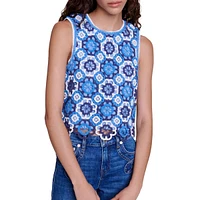 Lorochet Sleeveless Crochet Top