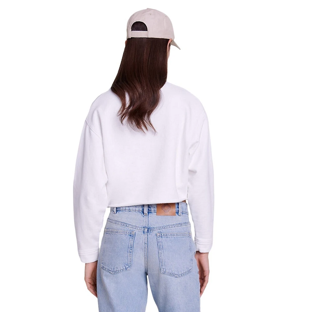 Tipras Paris Cropped Sweatshirt