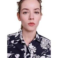 Cifloral Print Shirt