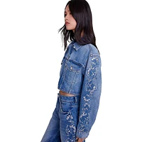 Bromessa Embellished Denim Jacket