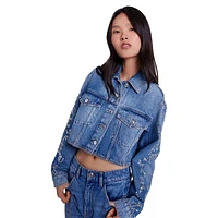 Bromessa Embellished Denim Jacket