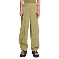 Pistud Studded Baggy Pants