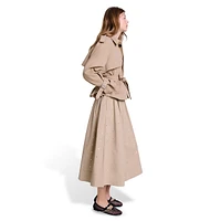 Gustuds Cropped Trench Coat