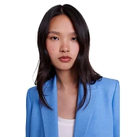 Villea Double-Breasted Suit Jacket