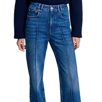 Plouf Pintucked Flare Jeans