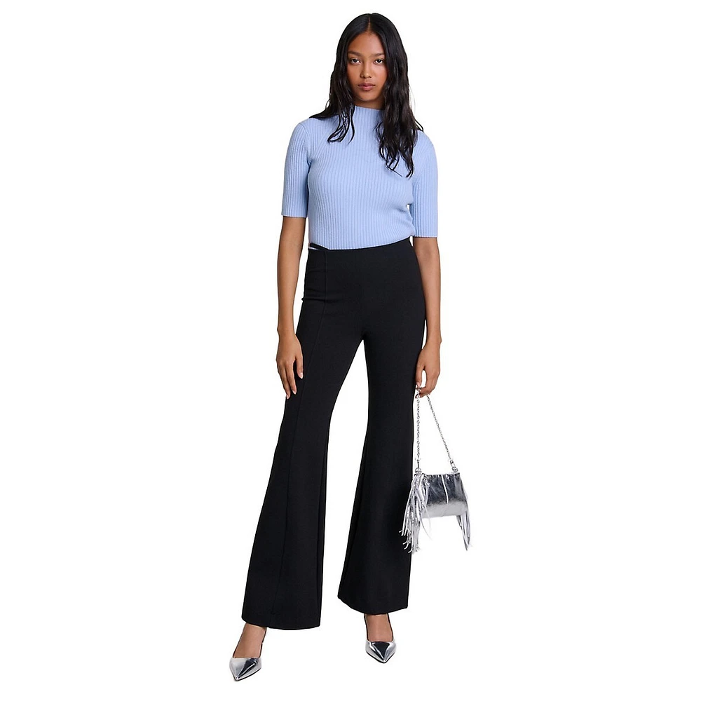 Pegase Wide-Leg Pull-On Pants