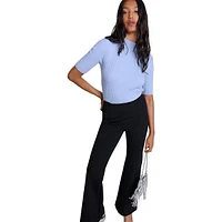 Pegase Wide-Leg Pull-On Pants