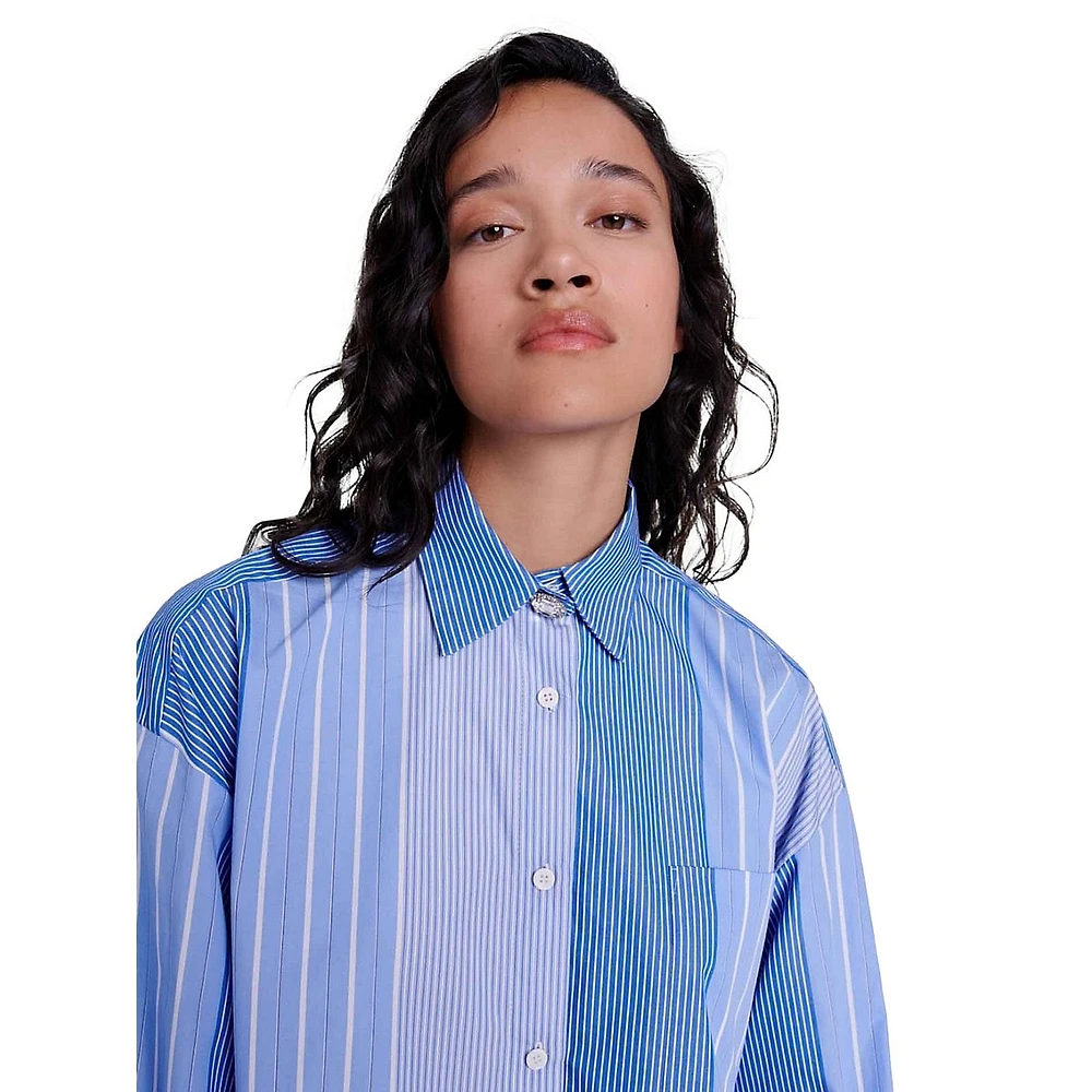 Camerona Baggy Striped Shirt