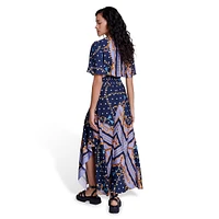 Rachelae Print Maxi Dress