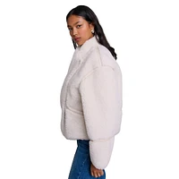 Geaty Faux Shearling Short Coat