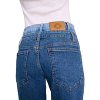 Double-Waistband Jeans