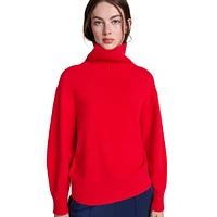 Megevina Cashmere-Blend Turtleneck Sweater