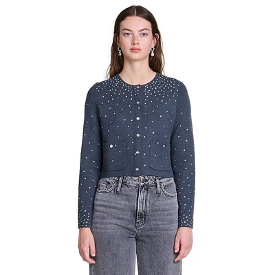 Mistrassa Beaded Cardigan