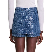 Ialania Sequin Skort