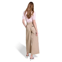 Piuma Buckled Wide Flare Pants