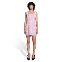 Ribalonia Short Lurex Tweed Dress