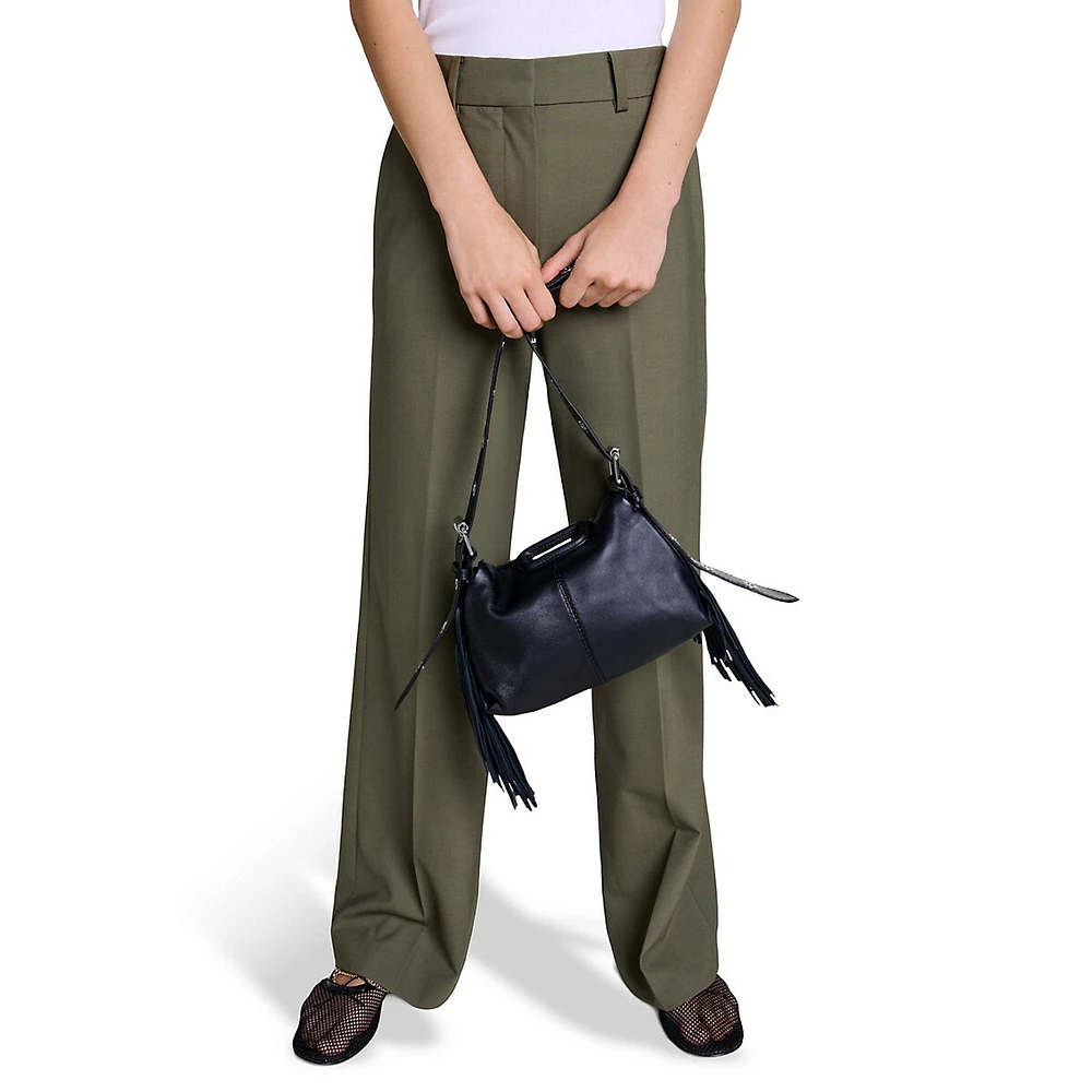 Patrivia Wide-Leg Dress Pants