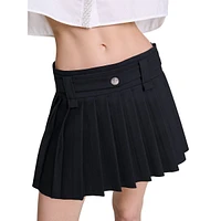 Jinimou Pleated Mini Skirt