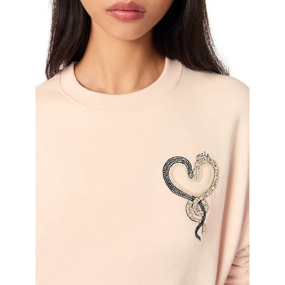 Tiserpenta Embellished Sweatshirt