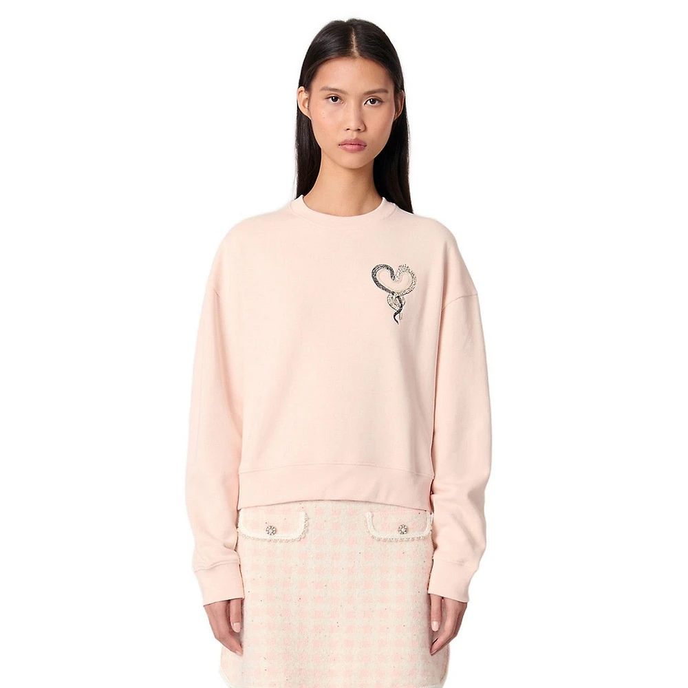 Tiserpenta Embellished Sweatshirt