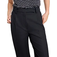 Pernoui Pleated Flare Dress Pants