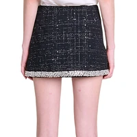 Ipemaia Sequined Tweed Skort