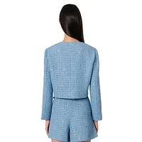 Vilya Sequin Tweed Jacket