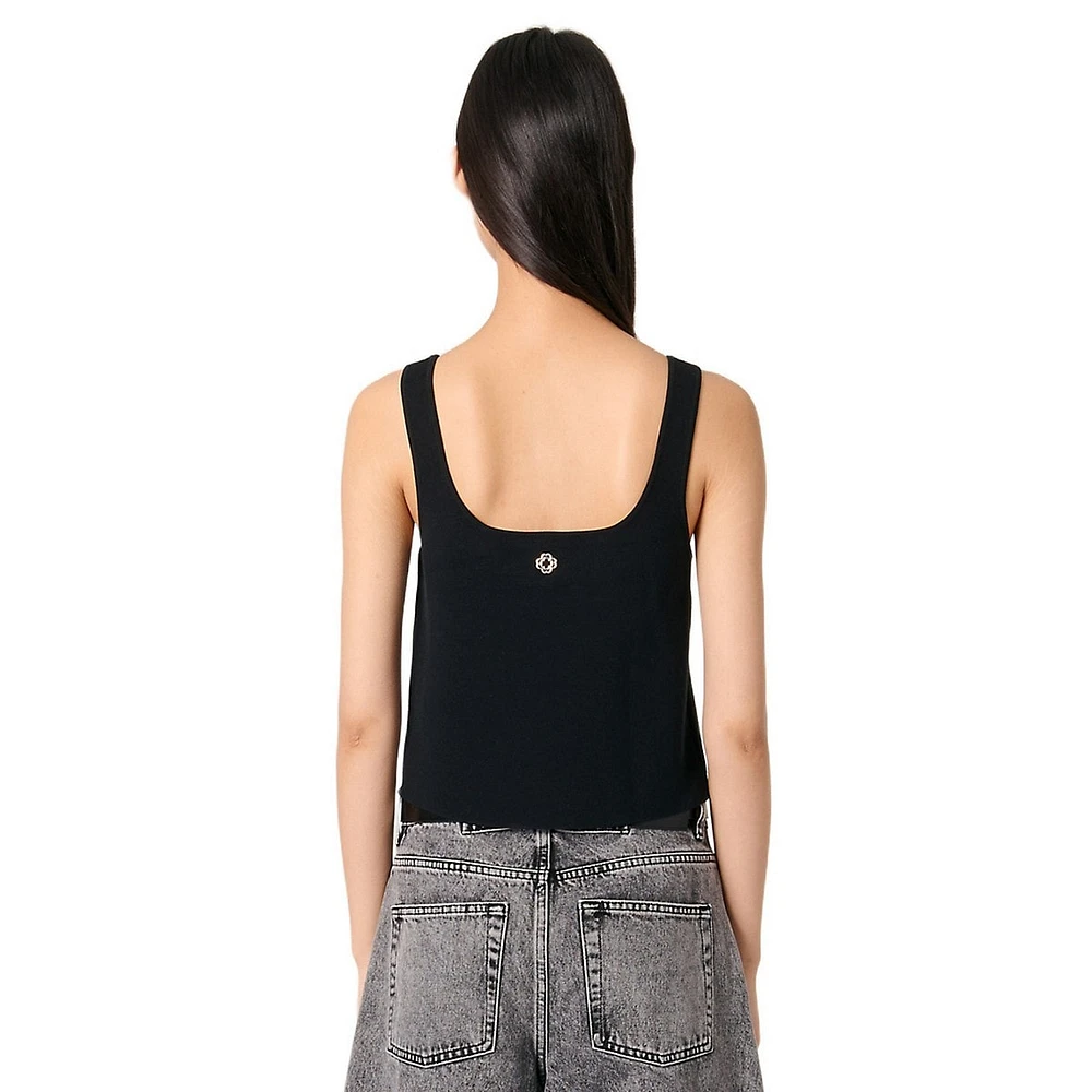 Maclyne Square-Neck Tank Top