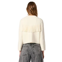 Moussailla Fringed Cardigan