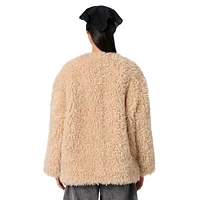 Gimute Faux Fur Teddy Coat