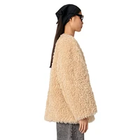 Gimute Faux Fur Teddy Coat