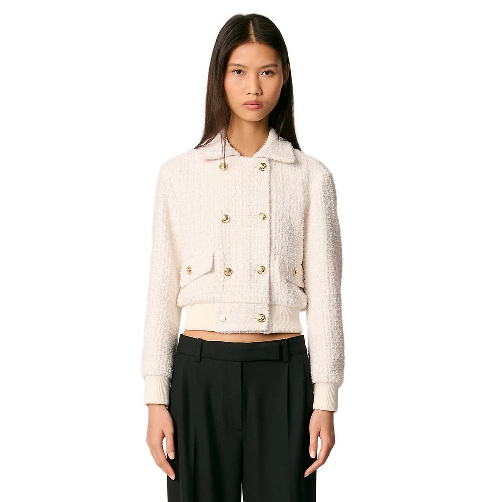 Badeira Tweed Cropped Jacket