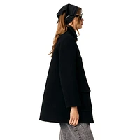 Goethe Wool-Blend Coat