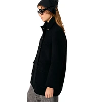 Goethe Wool-Blend Coat