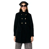 Goethe Wool-Blend Coat