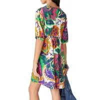 Nilly Printed Shift Mini Dress