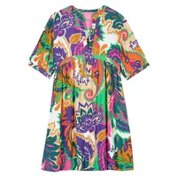 Nilly Printed Shift Mini Dress