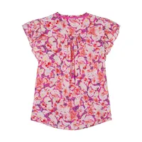 Derick Ruffle Blouse