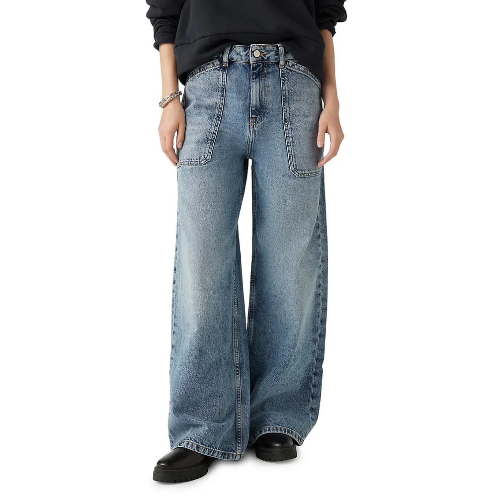 Mellou Wide-Leg Jeans