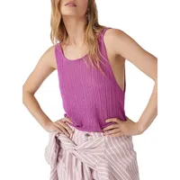 Zak Loose-Fit Lurex Sweater Tank