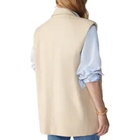 Joan Blazer-Style Oversized Vest