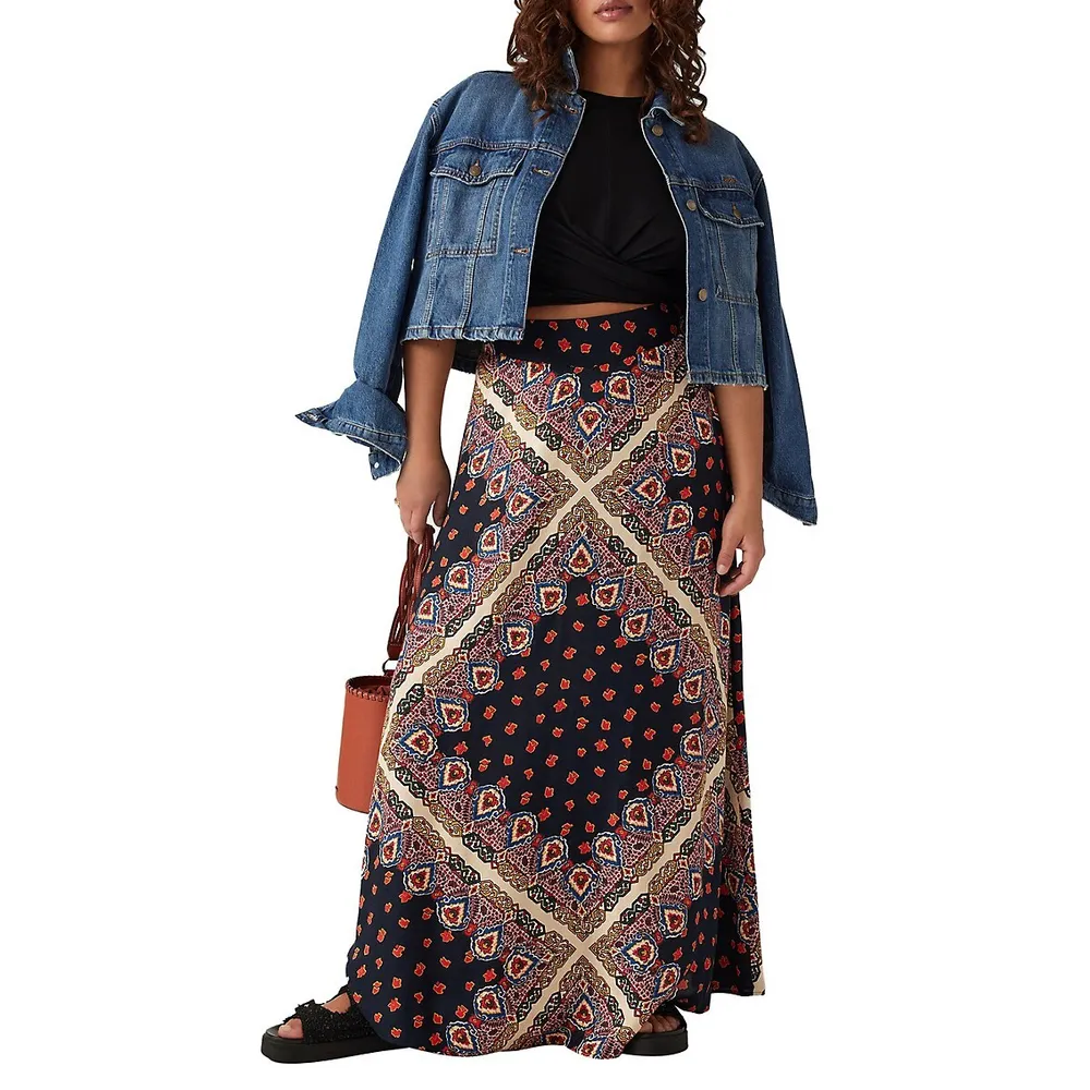 Julia Maxi A-Line Skirt